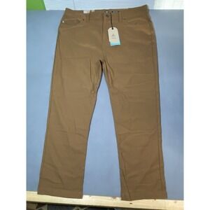 NWT! Men's 40x30 Prana "Brion Slim" Pants Stretch Hiking Outdoors Eco Friendly